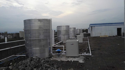 美能能源科技一舉拿下馬安中學【空氣能熱水器】工程