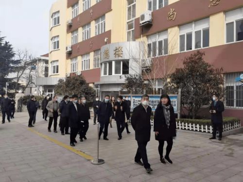 朱培吉副市長檢查調研學校安全生產工作