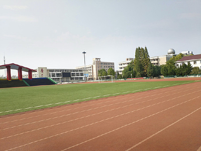 中學校園操場
